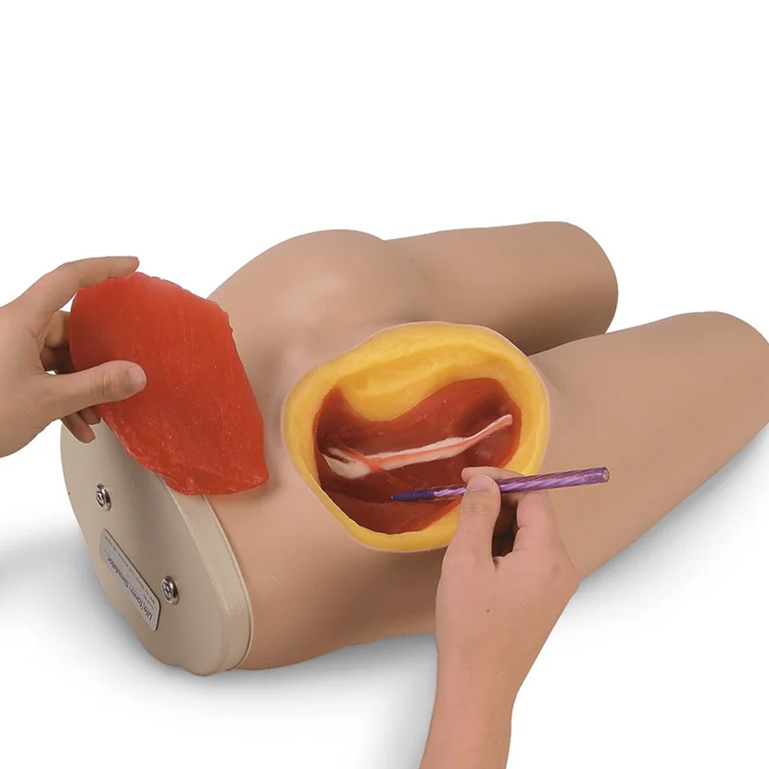 Intramuscular injection simulator