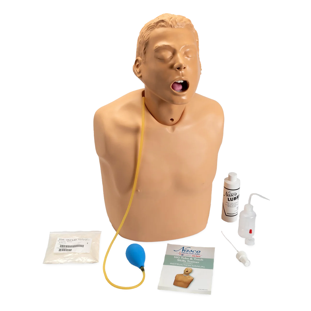 Nasogastric and tracheostomy tube skills simulator