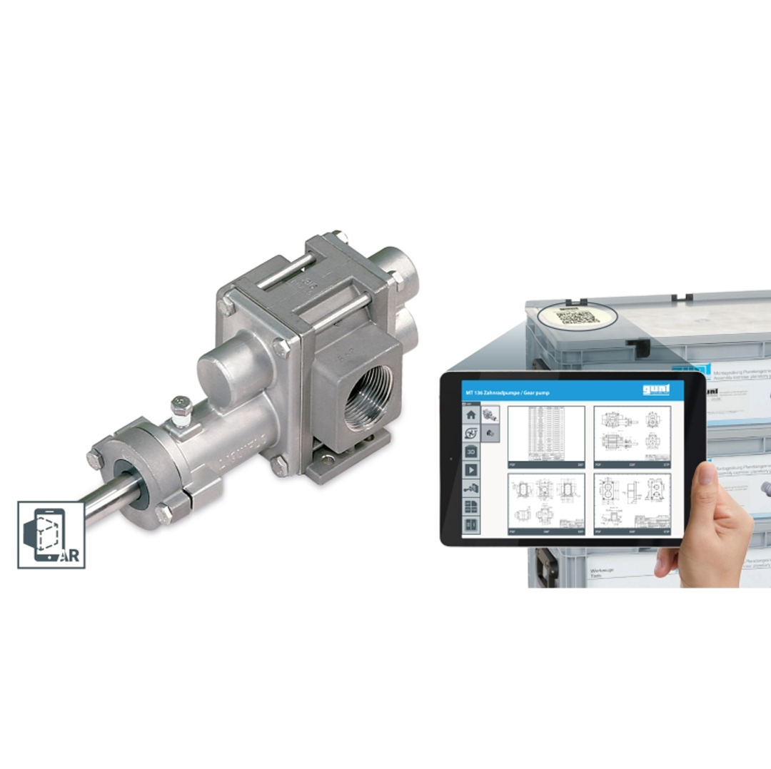 Mounting kit: gear pump