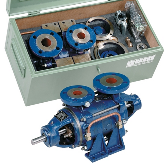 Assembly and maintenance: multistage centrifugal pump