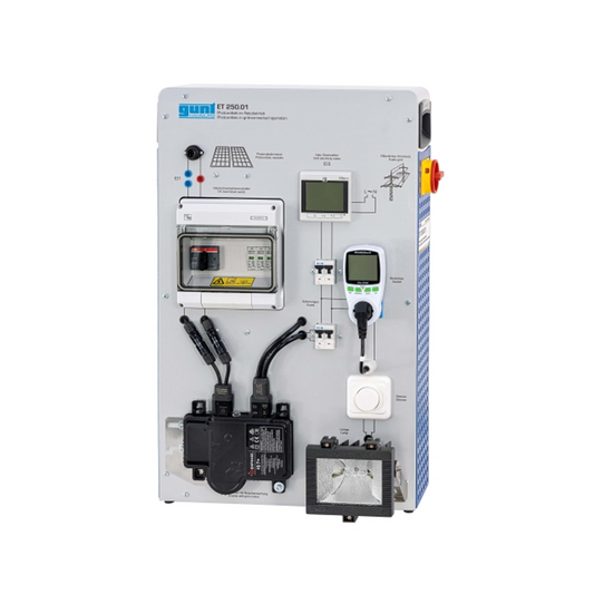 Photovoltaic solar energy for operation in parallel to the grid